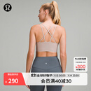 lululemon丨Like a Cloud女士长款运动内衣B/C*罗纹速干 LW2D03S 暗粉 S /6