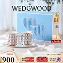 Wedgwood[圣诞礼物]马克杯金粉年华对杯心动礼盒咖啡杯水杯杯子结婚礼物