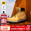 CAT卡特经典大黄靴马丁靴男鞋牛皮面固特异户外工装靴P725756P1EDC25 经典款 42