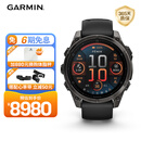 佳明（GARMIN）Fenix8旗舰黑-47mm飞耐时8户外运动手表ECG心电心率跑步骑行滑雪