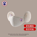 TUTORGOOSE口罩女冬加绒保暖护耳朵二合一面罩电动车护耳朵口罩包耳罩女 白色