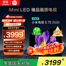 小米（MI）电视S75 Mini LED 【销量10万+】75英寸 240Hz高刷 512分区 1200nits峰值亮度 L75MA-SPL