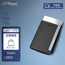 都彭法国都彭打火机SLIM7纤薄炬式防风哑光黑27710 男士礼物高端