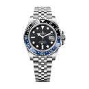 劳力士（ROLEX）格林尼治型II 五珠国米圈 机械机芯 蚝式钢 日期显示 40mm 瑞表