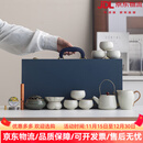LILICY轻奢高档茶具套装家用陶瓷盖碗茶壶茶杯礼盒装伴手礼实用礼品送礼 请注意选择好-规格/颜色