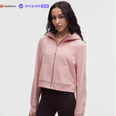 lululemon Scuba Oversized Full-Zip Hoodie 加拿大直邮 全拉戴帽卫衣外套 杂雾粉玫瑰金拉非金标(PKHZ/RSGO)Full-ZIP全拉带帽 XS /S
