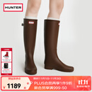 HUNTER雨靴refined雨鞋女露营防水高筒长靴靴子户外鞋防水鞋 深巧色/EPD（新色） 38