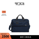 TUMI/途明 Alpha 男士公文包时尚经典商务通勤手提公文包 海军蓝 中包