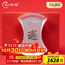 归银堂纯银茶宠招财纳福摆件足银9999壹锭银元宝原创投资收藏礼物送礼 财运款+证书