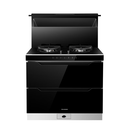 火星人集成灶【轻风系列】E35BX 纳米磨砂台面 集成灶一体式 油烟机 燃气灶 消毒柜集成灶 消毒柜款 左排烟 天然气12T