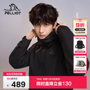 伯希和（Pelliot）【山野经典2.0】冲锋衣三合一秋冬男女户外保暖外套11340105黑L
