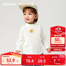 巴拉巴拉balaOne宝宝打底衫男童女童装2025冬季半高领t恤婴儿209425100201