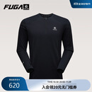 KAILAS FUGA秋冬户外运动跑山速干凯乐石功能长袖T恤男款 玄青黑 L