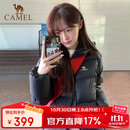 骆驼（CAMEL）户外羽绒服600蓬男女新款短款厚外套面包服