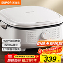 苏泊尔（SUPOR）电饼铛 电饼档家用上下可拆 蒸锅火锅炒锅 煎饼烙饼 三明治机早餐机75mm加深火力可调 JT2828R864