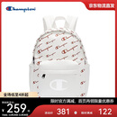 Champion美国冠军2025新款双肩包男女 休闲运动时尚双肩包25FWP50 白色 