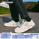 FILA FUSION斐乐男鞋【章昊同款】潮流帆布鞋2025季新款生活滑板鞋男鞋 奶白/深森林绿-GF 42