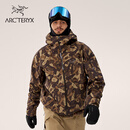ARC'TERYX始祖鸟 SABRE JACKET M - PRINT 男子 滑雪滑雪夹克 角豆棕印花 M