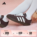 adidas「T头鞋」VL COURT 2.0复古休闲板鞋德训鞋阿迪达斯轻运动   暗灰棕/白色/树脂黄(推荐女生选小半码)   42