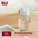 无印良品（MUJI）共聚酯 便携水杯 高颜值塑料杯运动水杯儿童水杯 透明 350ml
