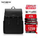 新秀丽（Samsonite）双肩包电脑包15.6英寸男女牛皮革背包大容量出差旅行包NV0*003