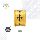 周生生黄金转运珠王安宇同款 信念XL足金男女情侣串珠 不含绳86640C定价