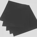 橡胶吸波片 EMI抗干扰微波吸收电磁屏蔽高频雷达杂波抑制吸波材料 黑色 300*300*4mm