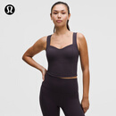 lululemon丨Nulu 女士桃心领内置内衣背心 B/C LW1GBVS 大气紫 M