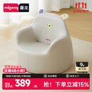 曼龙儿童沙发婴儿可爱卡通女孩男孩宝宝阅读小沙发坐凳太空舱座椅 尼尼狮沙发-加大款【适合3岁+】