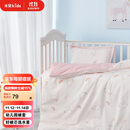 水星儿童（MERCURY Kids）水星家纺 幼儿园全棉抗菌四季被套(奶油粉/粉桃桃)120cm×150cmA类