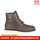 哈雷戴维森（Harley-Davidson）24新款 Hagerman 防油皮靴摩托车机车机车男士骑行靴户外休闲靴 Fossil 41/US8