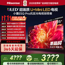 海信电视小墨E5Q Pro65英寸 560分区U+MiniLED 信芯芯片 抗反光防眩光墨晶屏 300Hz 国家补贴65E5Q-PRO
