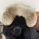 米诗德羽绒服毛领单买真毛领订做大鹅毛领加拿大羽绒服郊狼毛领单卖更换 纯色