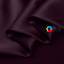 【闪电发货】重磅香云纱旗袍布料 布料桑蚕丝   6A级重磅30姆米素绉缎布料重缎服装礼服旗袍面料厚 深紫色 16#深紫色0.1米价