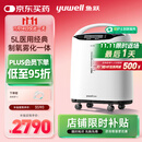 鱼跃（Yuwell）5L升医用分子筛制氧机吸氧机氧气机家用老人带雾化8F-5AW国家补贴