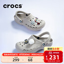 卡骆驰（CROCS）洞洞鞋贝雅男鞋女鞋轻便耐磨一脚蹬拖鞋休闲鞋|10126 卵石色-2V3 43 (270mm)