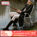 HUNTER雨靴户外露营女鞋惠灵顿经典英伦防水防滑骑士靴女长筒女靴高筒靴 哑光黑色/BLK 37