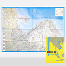 越南地图 世界分国地理图约118*83cm 自然文化交通自然历史双面内容加厚覆膜防水折叠便携 星球地图出版社