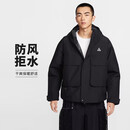 耐克NIKE男子短款连帽 ACG防风拒水 冬季保暖棉服夹克FV8682-010黑M