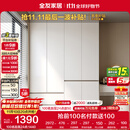 全友家居 大衣柜卧室现代简约家具衣服收纳储物柜子挂衣橱靠墙家用