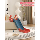 迈奇儿童室内滑滑梯宝宝床上滑梯大沙发小孩玩具床沿小型简易滑梯 小汽车橙总长160cm全高护栏