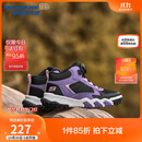 Skechers斯凯奇女孩女童秋冬季加绒冬靴百搭舒适雪地靴319254L
