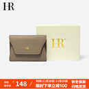 HR赫莲娜包包女包卡包女荔枝纹牛皮零钱包小巧卡片包生日礼物礼盒装