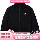 BOY LONDON宽松字母短款立领长袖羽绒服男女同款黑色 黑色 XS 165