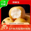 京鲜生 山东莱阳秋月梨 净重8斤 单果300g+ 自营水果 源头直发