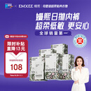 嫚熙（EMXEE）牛油果低敏一次性内裤女士10A抗菌孕产妇免洗出差旅行日抛裤30条