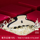 亚历山大（ALEXANDRE DE PARIS）明星同款使者大号抓夹经典系列鲨鱼夹高端发饰生日礼物女士 Y米色