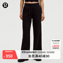 lululemon丨Scuba 女士中腰阔腿运动裤 LW5GX8A 黑色 M