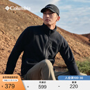 Columbia哥伦比亚户外男子舒适运动保暖柔软抓绒衣休闲外套AE3039 010 黑色 M(175/96A)