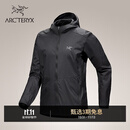 ARC'TERYX始祖鸟 INCENDO AIRSHELL HOODY 轻量 男子 风壳夹克 BLACK/黑色 M